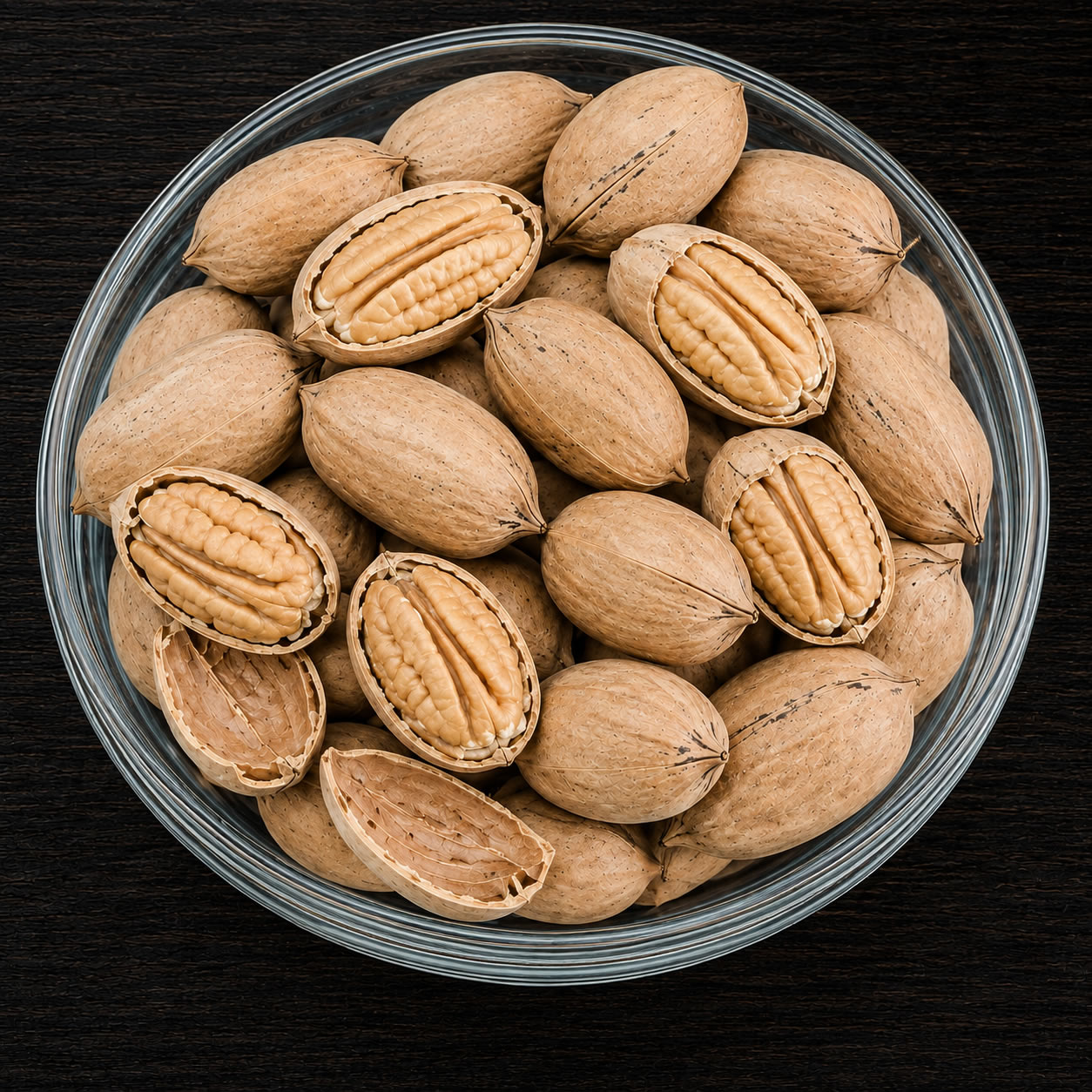 Pecans con cáscara